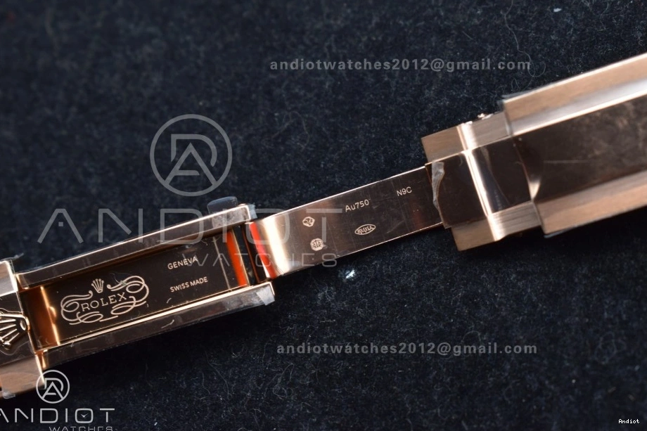 1:1 Edition Black QF Best Oysterflex SH4131 V6 Dial (Weighted) on Strap RG Daytona 126515 Diamonds 0519